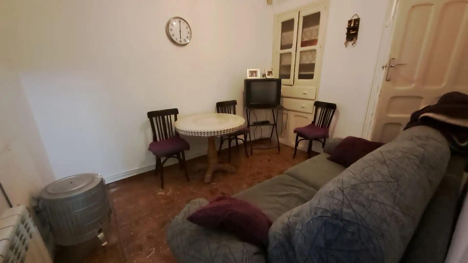 Living room of Houses for sale in Cuéllar  with Heating, Storage room and Furnished