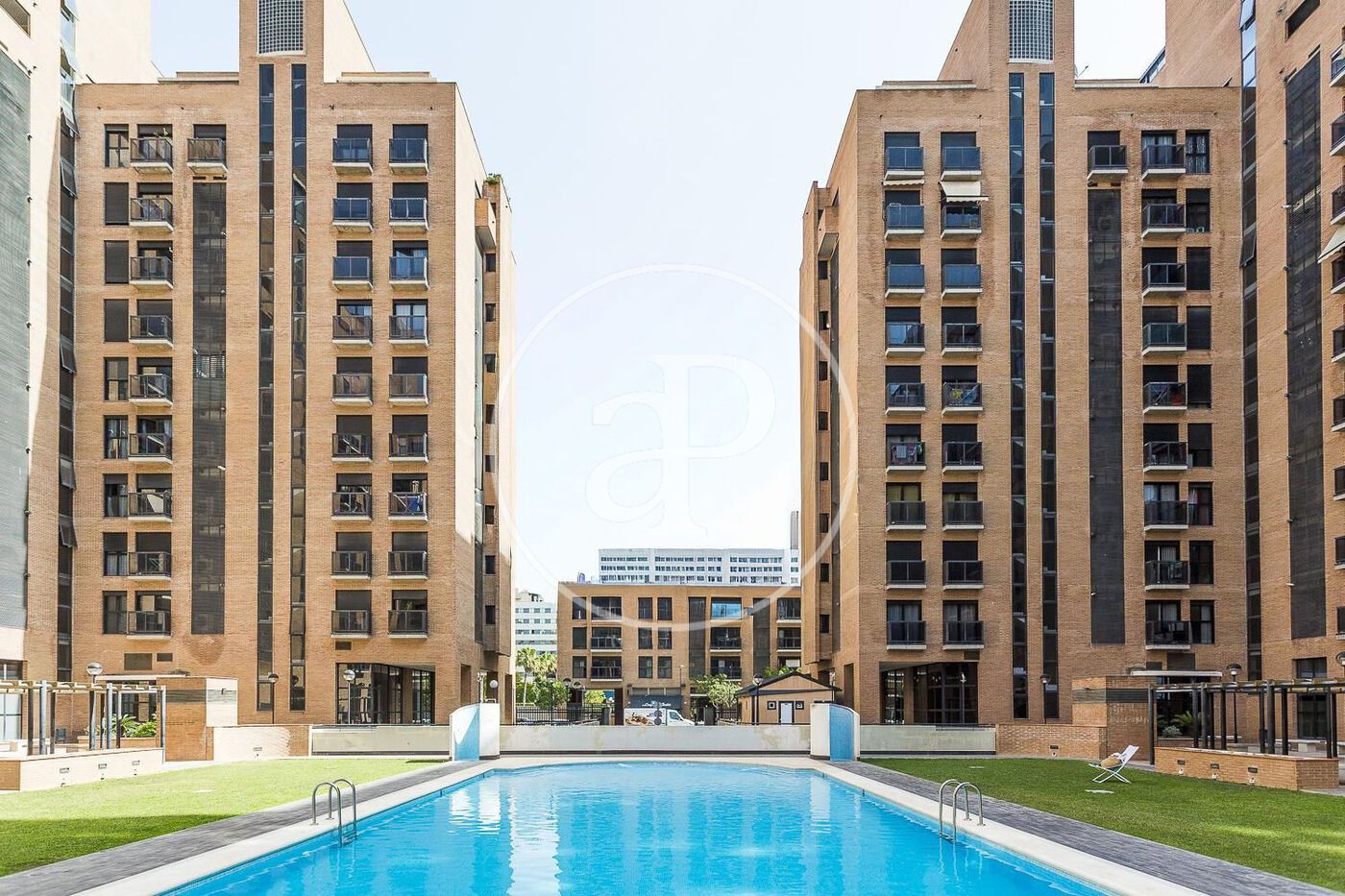 Exterior view of Attic to rent in  Valencia Capital  with Air Conditioner, Heating and Private garden