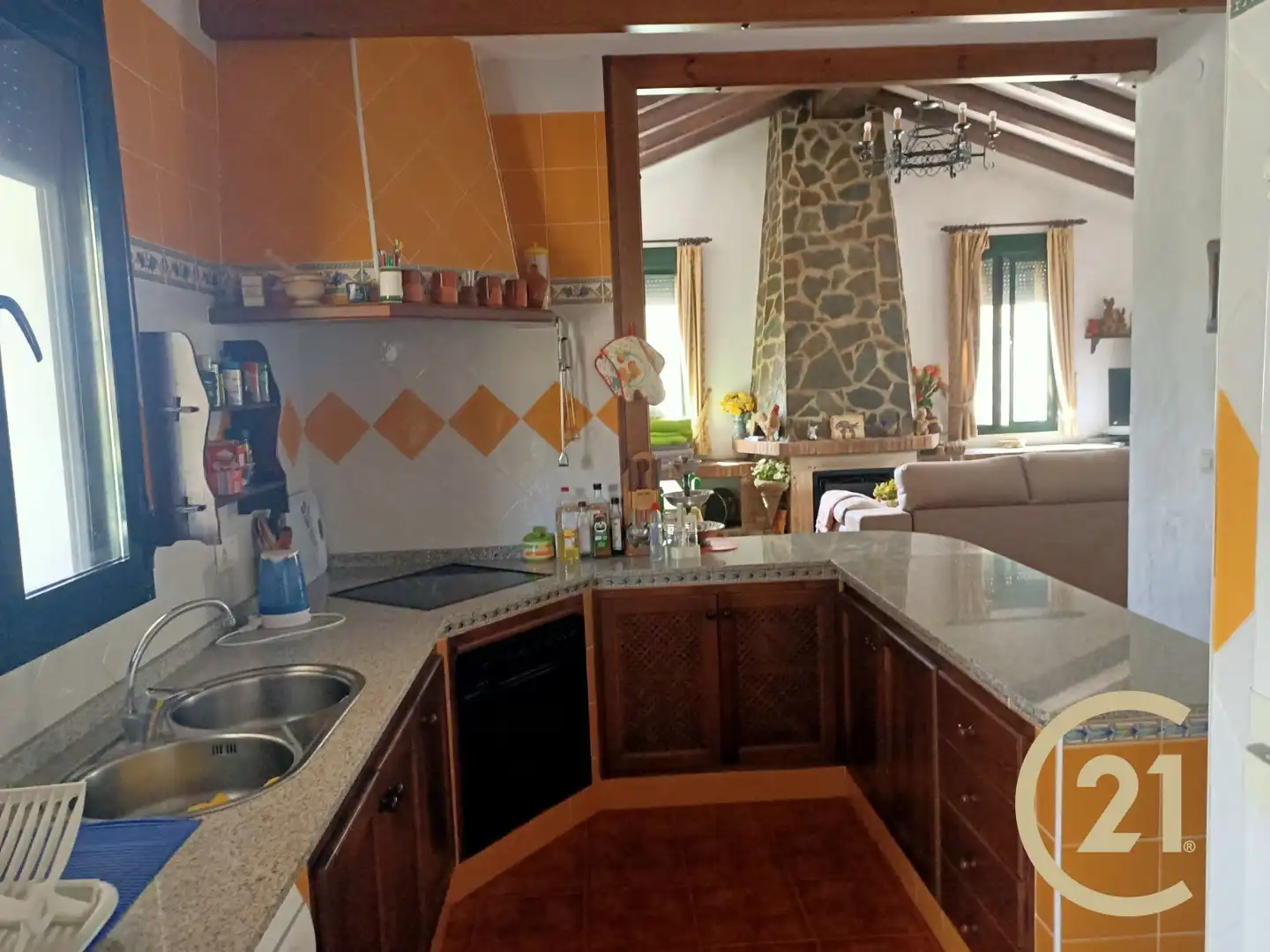 Cocina de Casa o chalet en venta en El Gastor con Aire acondicionado, Jardín privado y Terraza