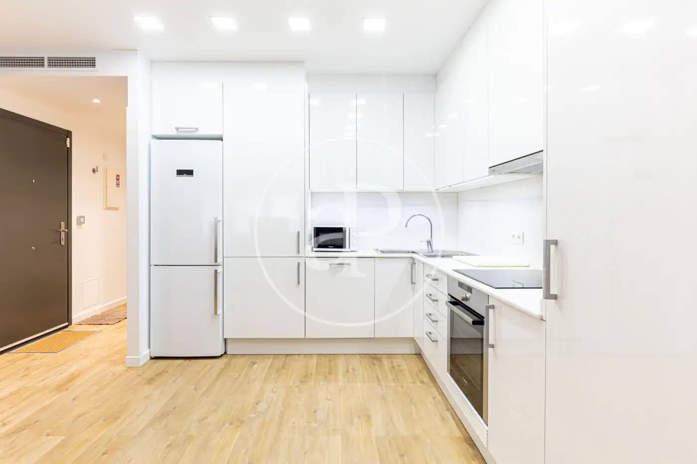 Küche von Wohnung zur Miete in Rubí mit Klimaanlage, Heizung und Möbliert