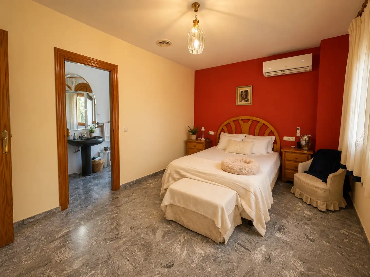 Habitación de Finca rústica en venta en Víznar con Jardín privado, Terraza y Trastero