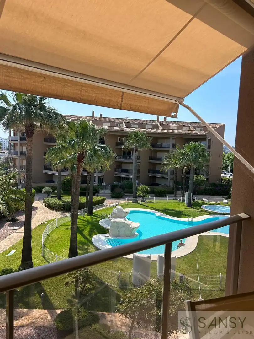 Vista exterior de Apartament de lloguer en Jávea / Xàbia amb Aire condicionat, Calefacció i Terrassa