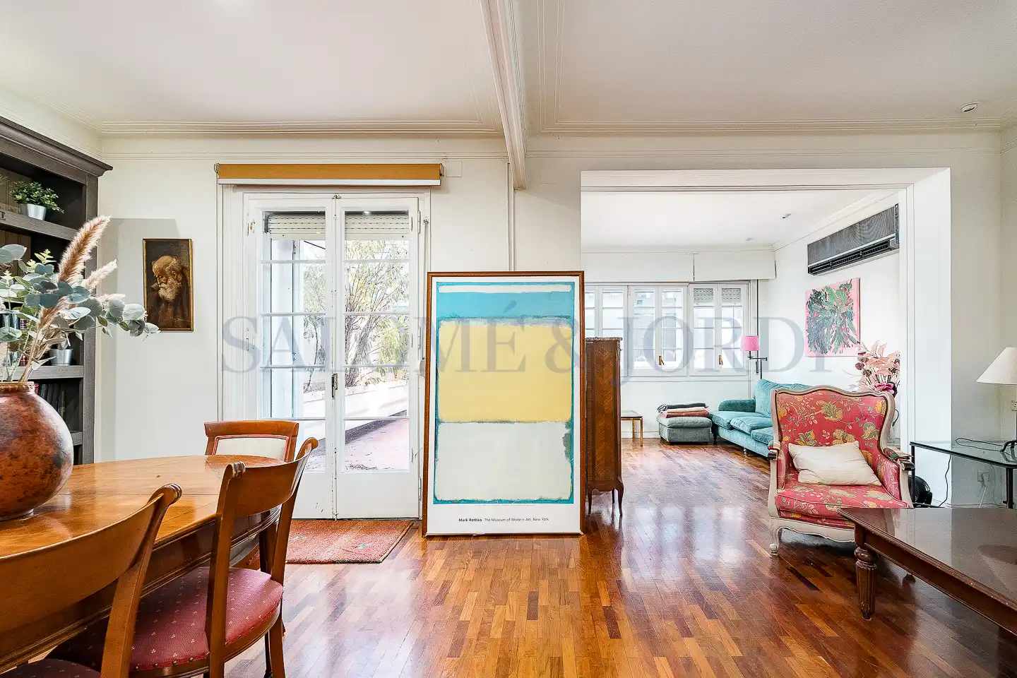Vista exterior de Piso en venta en Barcelona con Aire acondicionado, Calefacción y Jardín privado