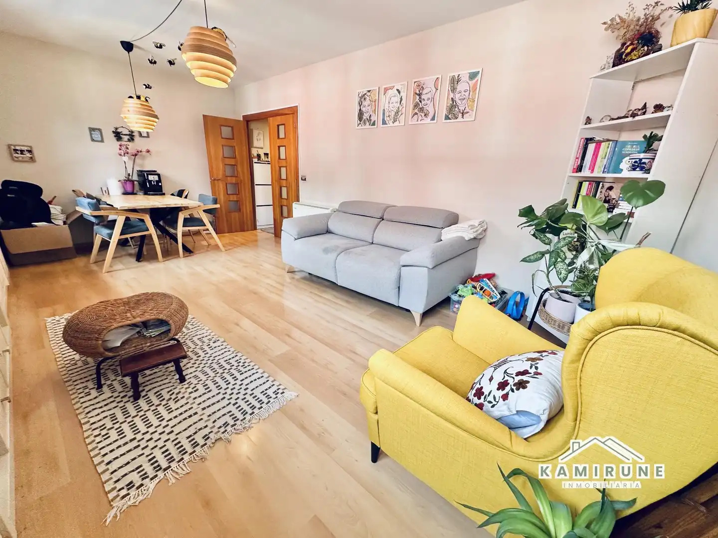 Sala d'estar de Àtic en venda en Bilbao  amb Calefacció