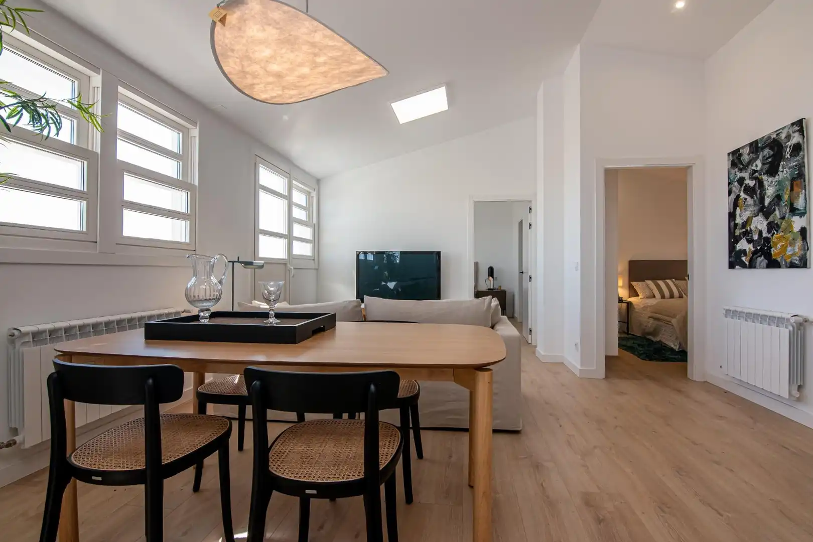 Sala de estar de Ático en venta en A Coruña Capital  con Calefacción y Terraza