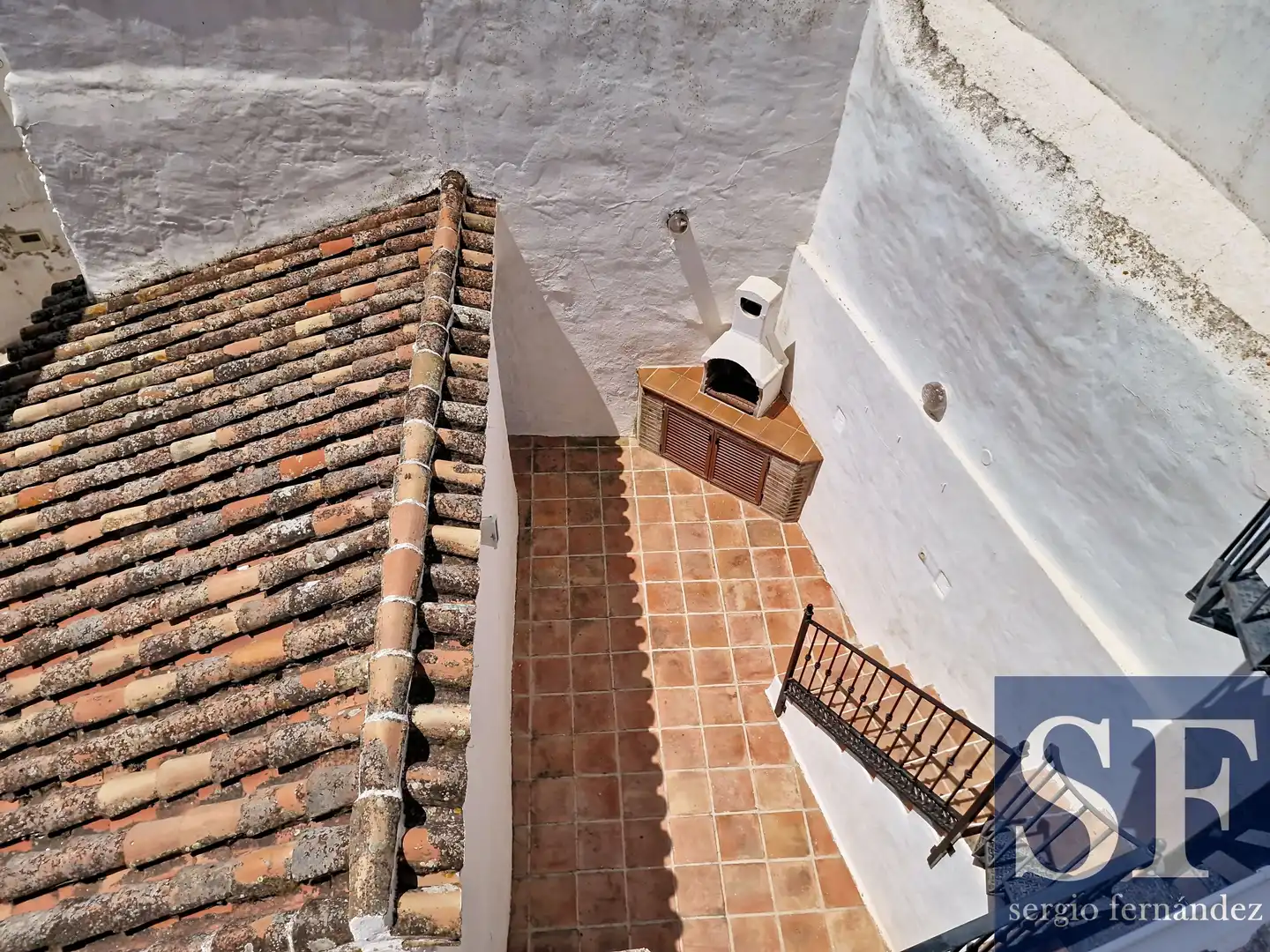 Vista exterior de Casa adosada en venta en Sedella