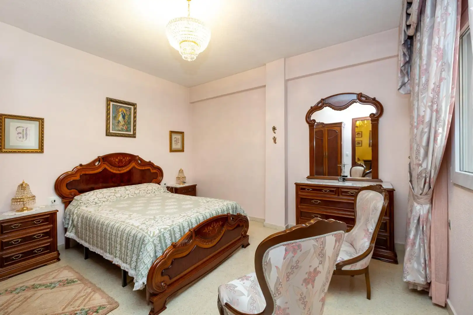 Schlafzimmer von Wohnung zum Verkauf in Granada mit Heizung und Balkon
