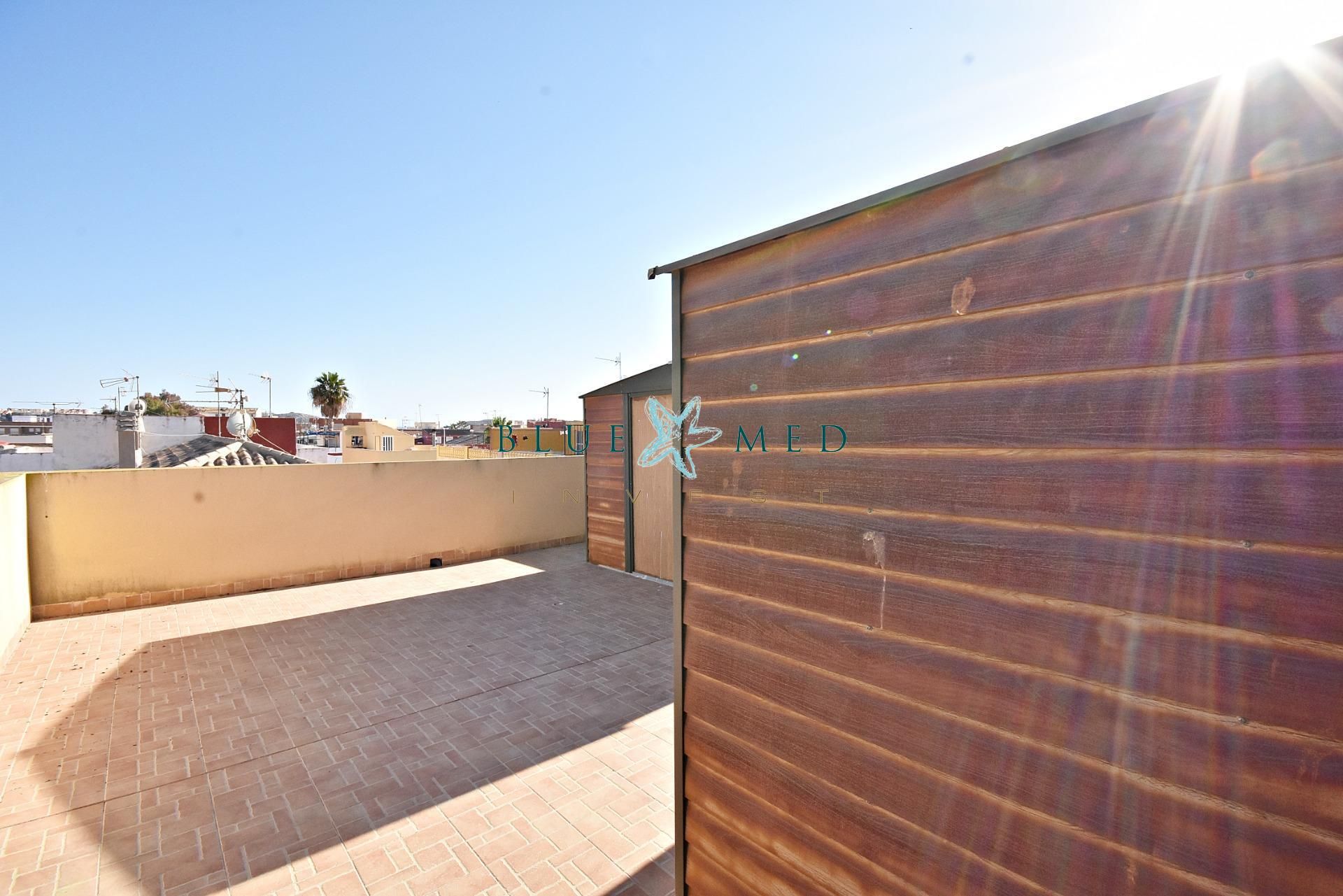 Terrassa de Dúplex en venda en Mazarrón amb Aire condicionat, Calefacció i Terrassa