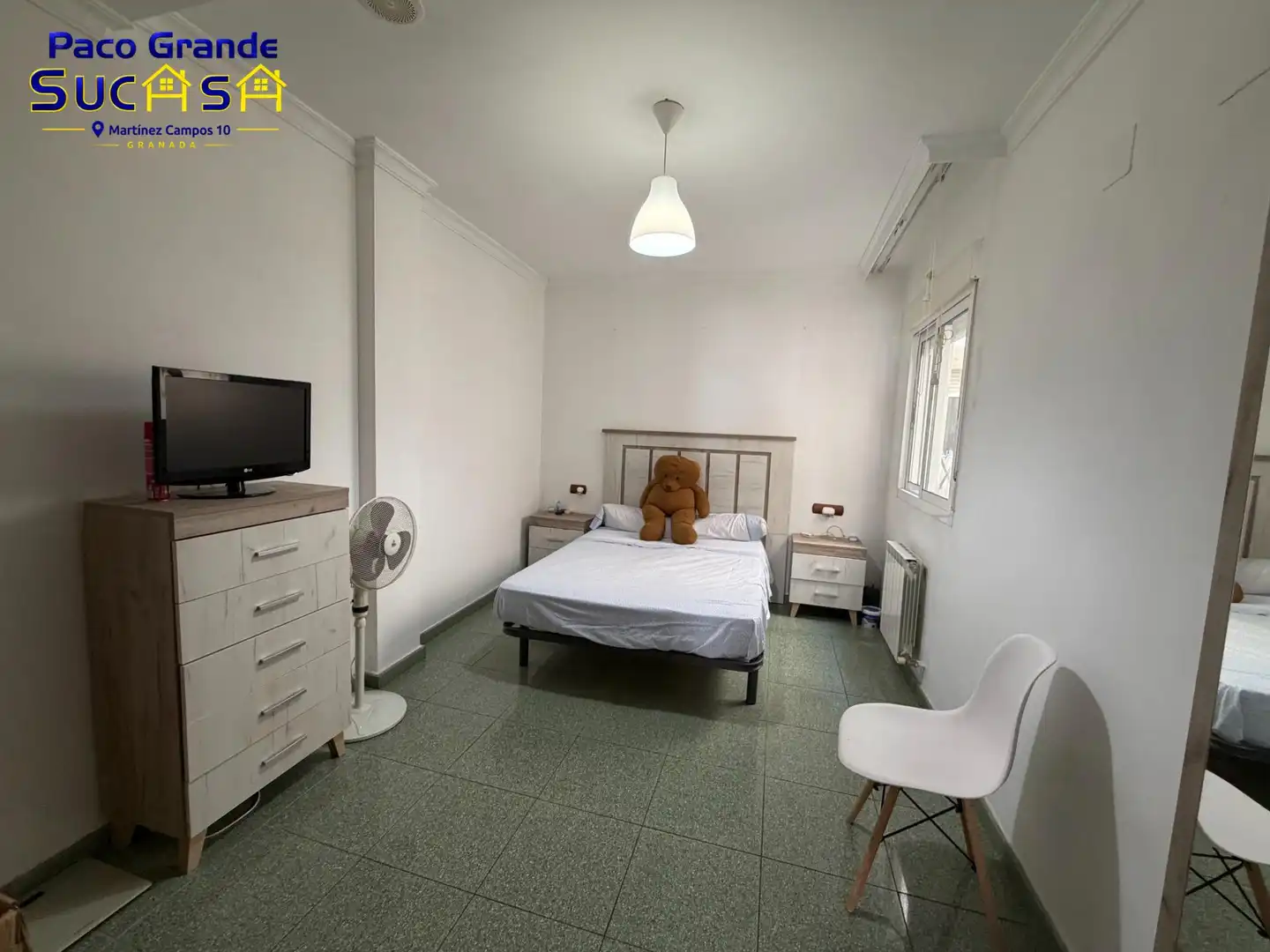 Schlafzimmer von Wohnung zur Miete in Maracena mit Klimaanlage, Heizung und Möbliert