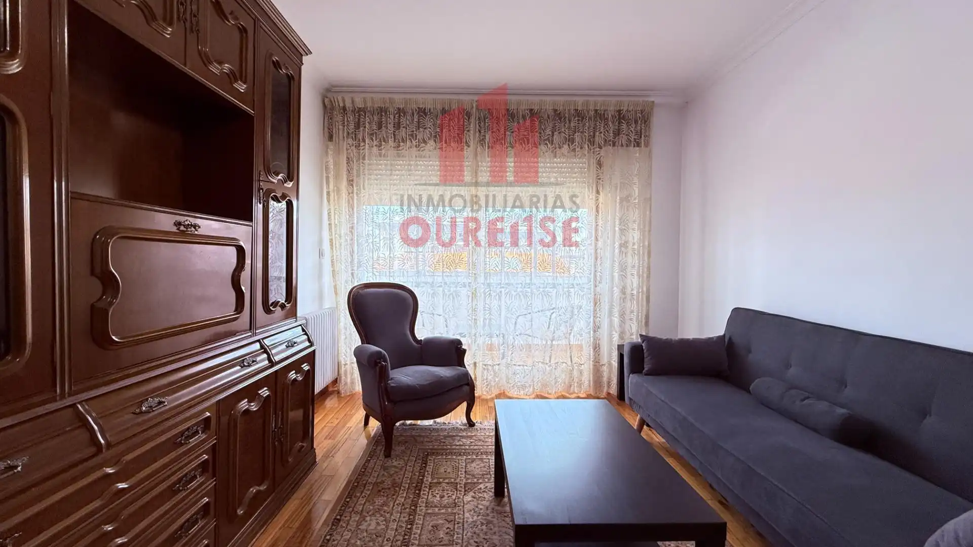 Living room of Flat for rent in Ourense Capital   with Heating and Furnished