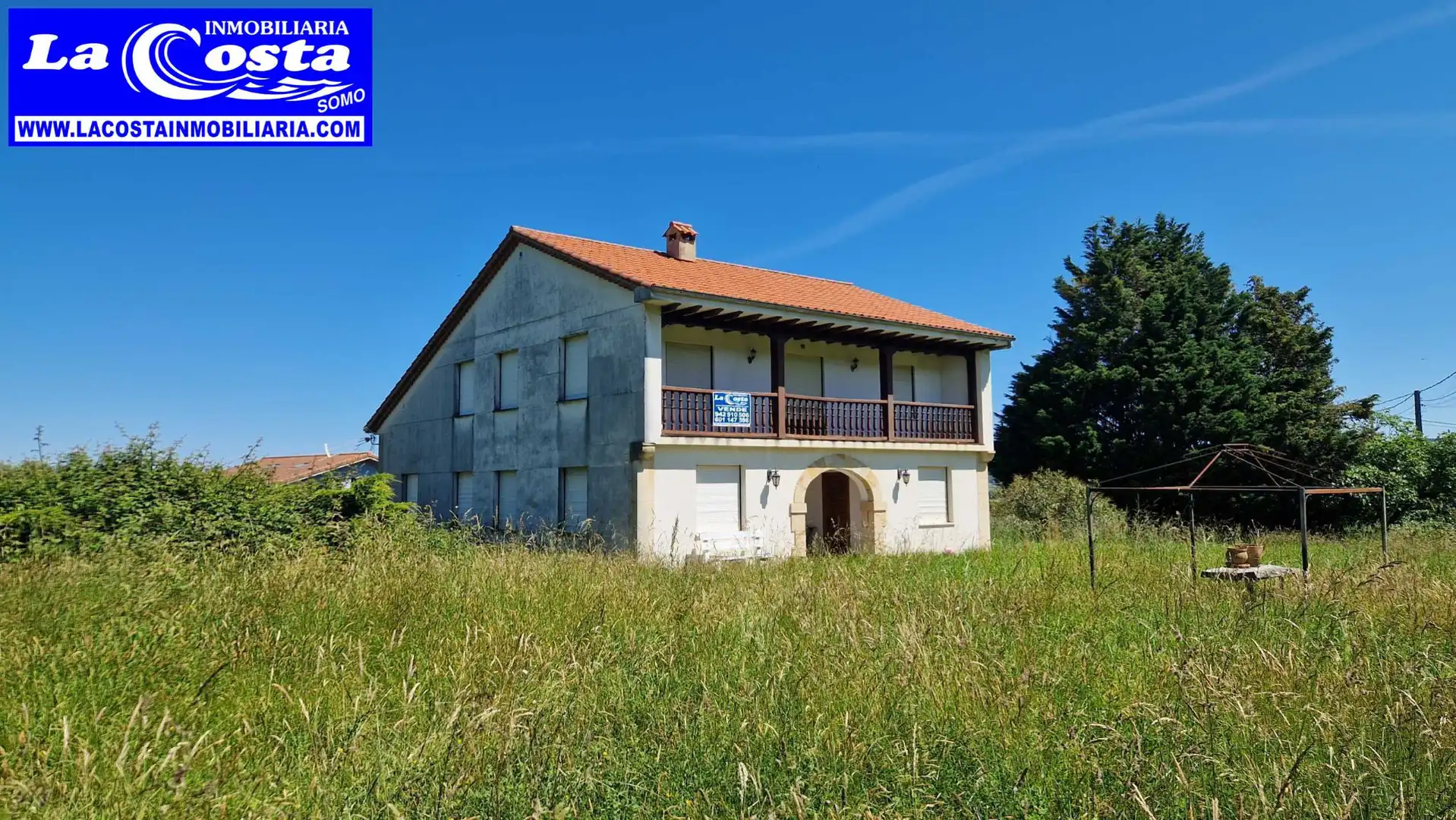 Außenansicht von Haus oder Chalet zum Verkauf in Ribamontán al Mar mit Heizung, Privatgarten und Terrasse