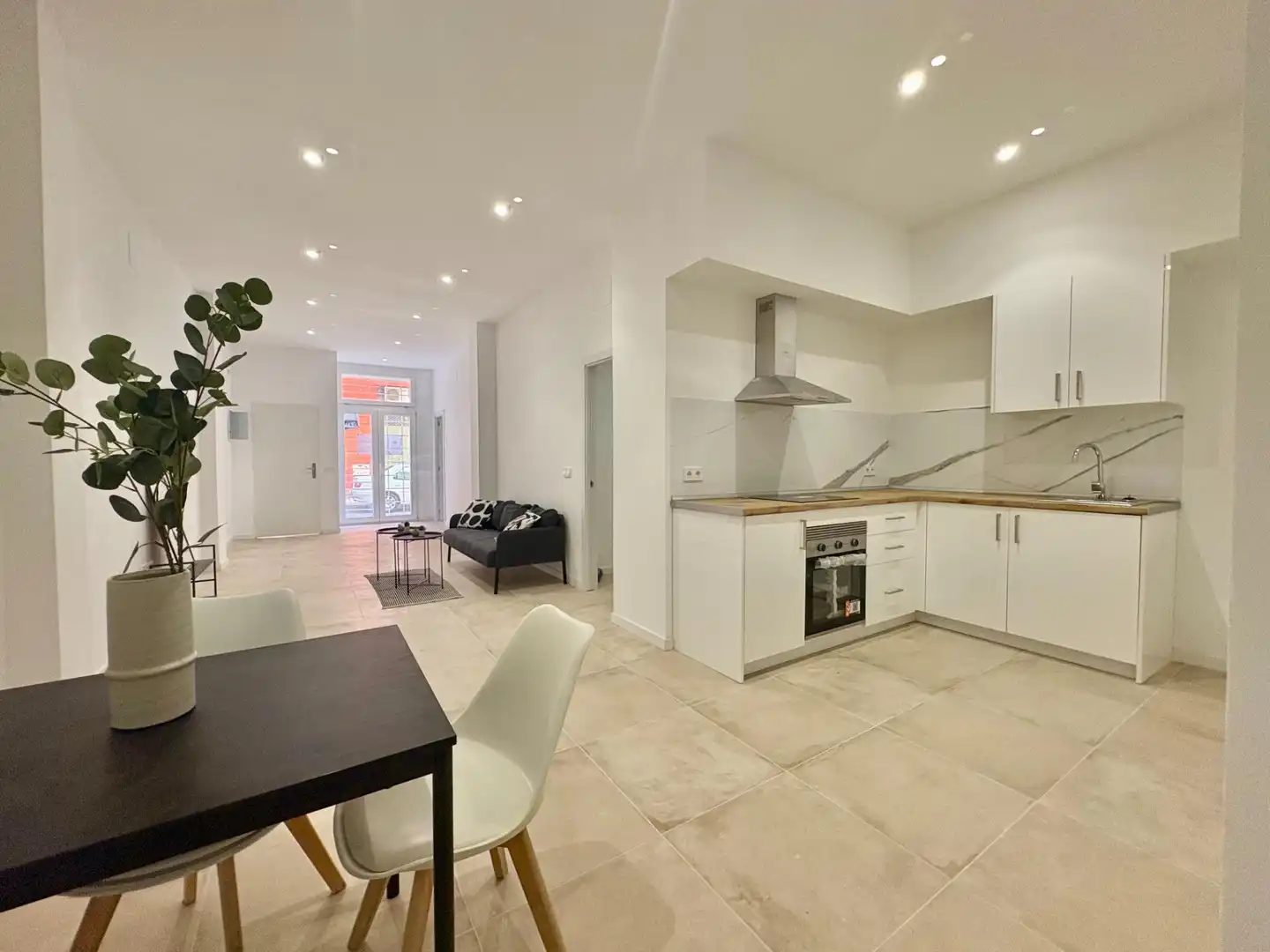 Cocina de Apartamento en venta en Cruz de Humilladero