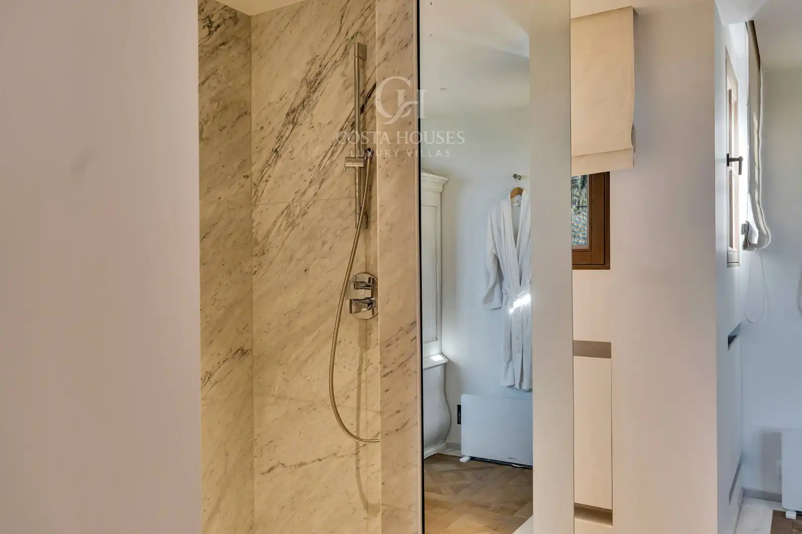 Baño de Casa o chalet en venta en Jávea / Xàbia con Aire acondicionado, Calefacción y Jardín privado