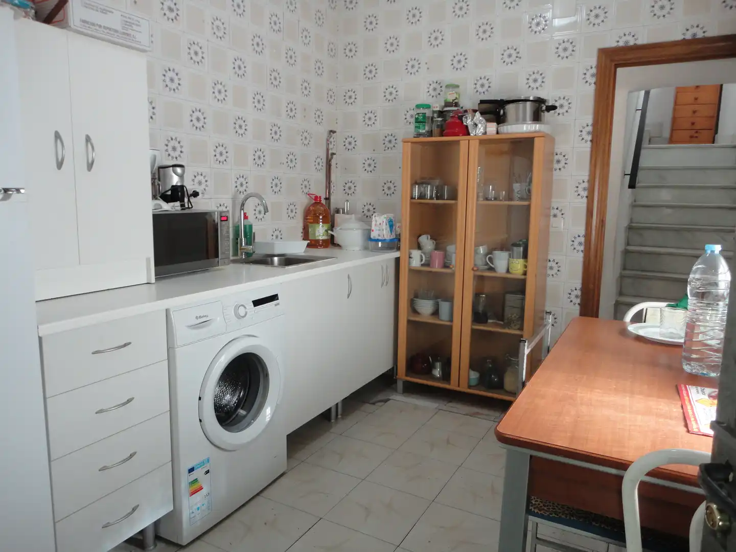 Cocina de Casa adosada en venta en Olmedo con Calefacción, Jardín privado y Terraza