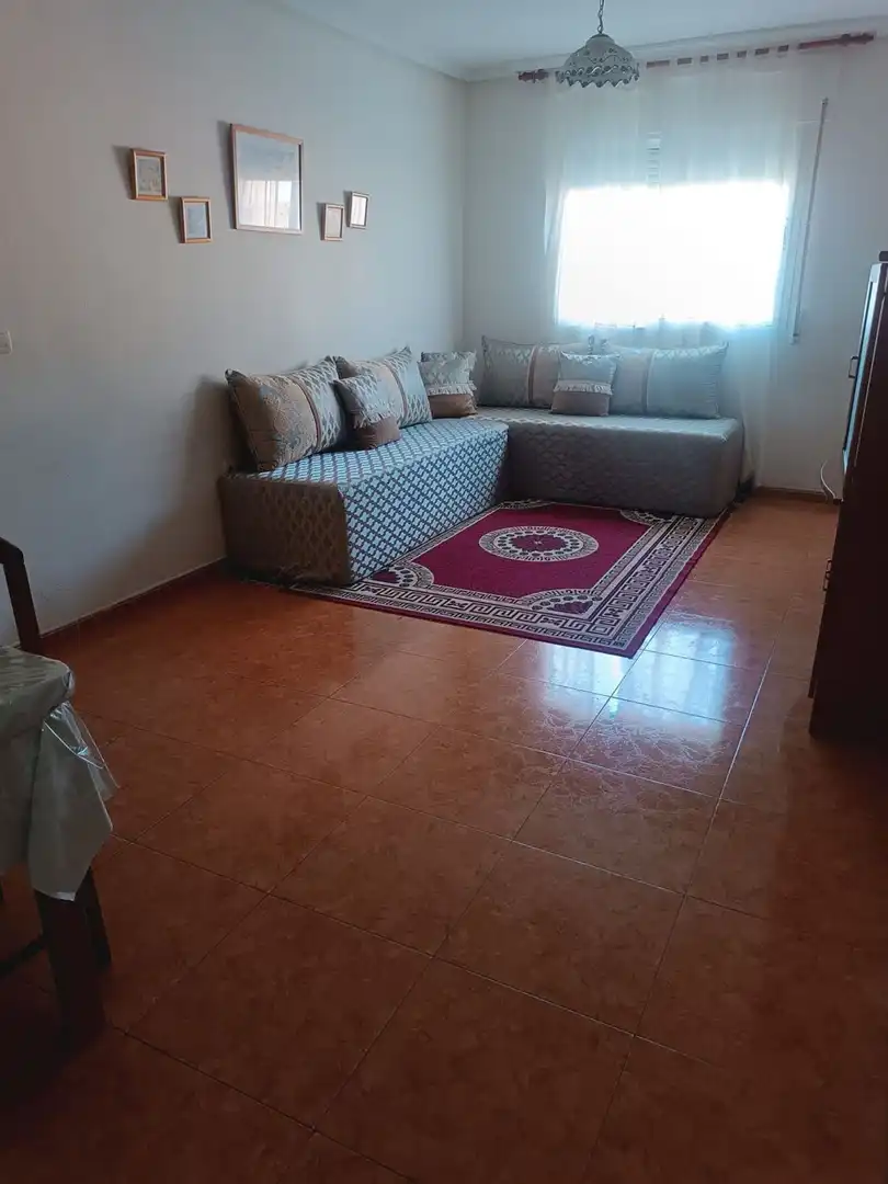 Sala de estar de Piso en venta en Garrucha con Amueblado