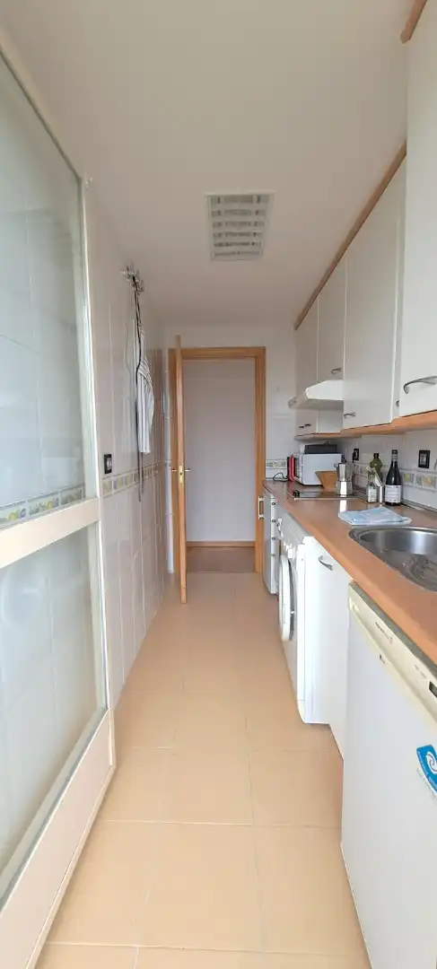 Kitchen of Flat for sale in Madrid  with Air Conditioner, Heating and Terrace