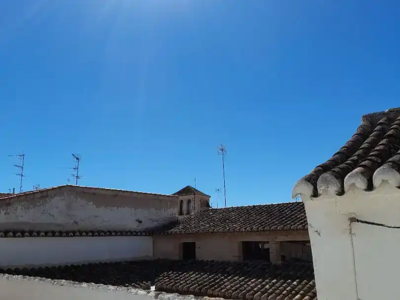 Vista exterior de Casa adosada de lloguer en Almagro amb Aire condicionat, Traster i Moblat