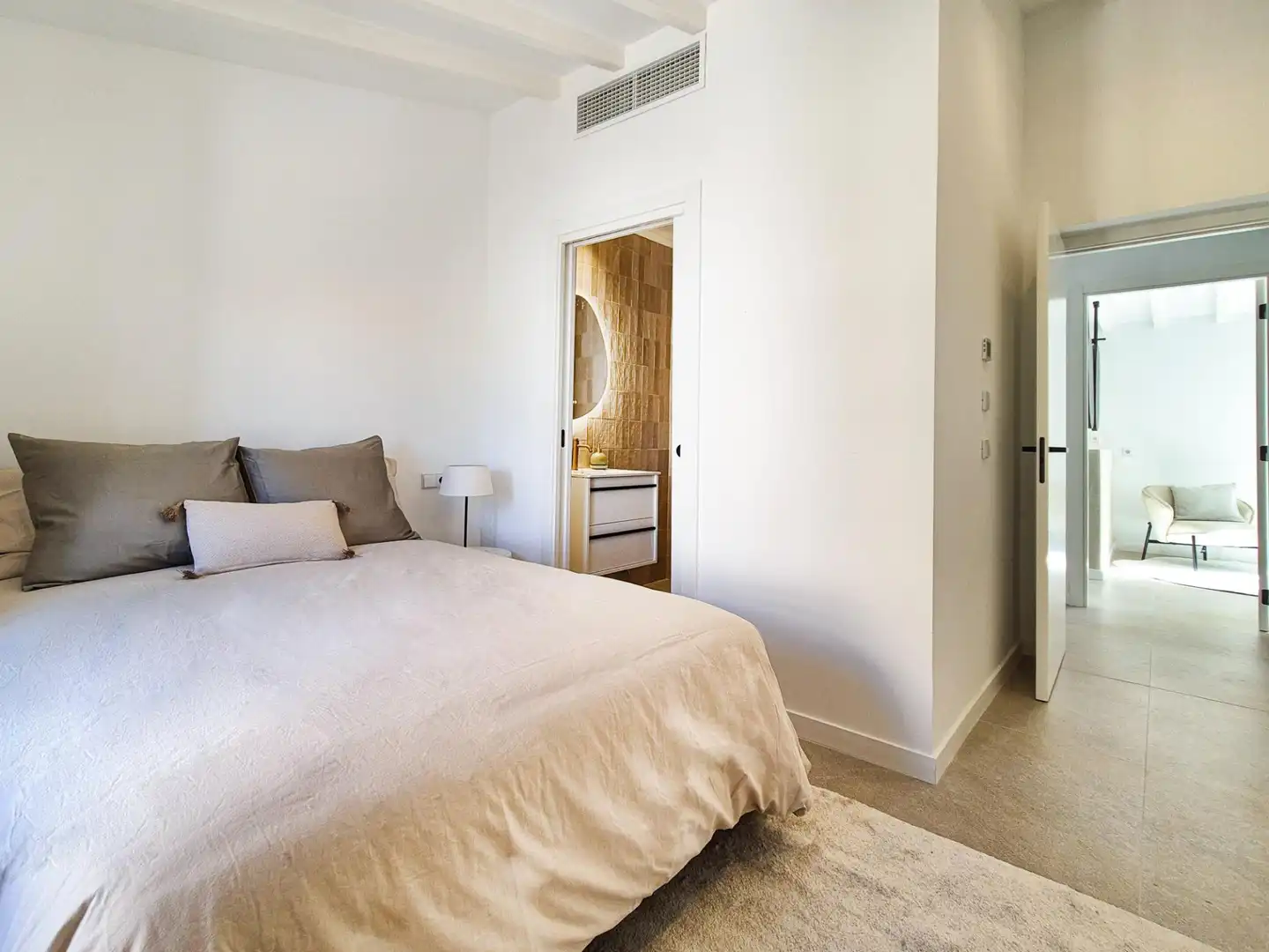 Dormitori de Casa o xalet en venda en  Palma de Mallorca amb Aire condicionat, Calefacció i Jardí privat