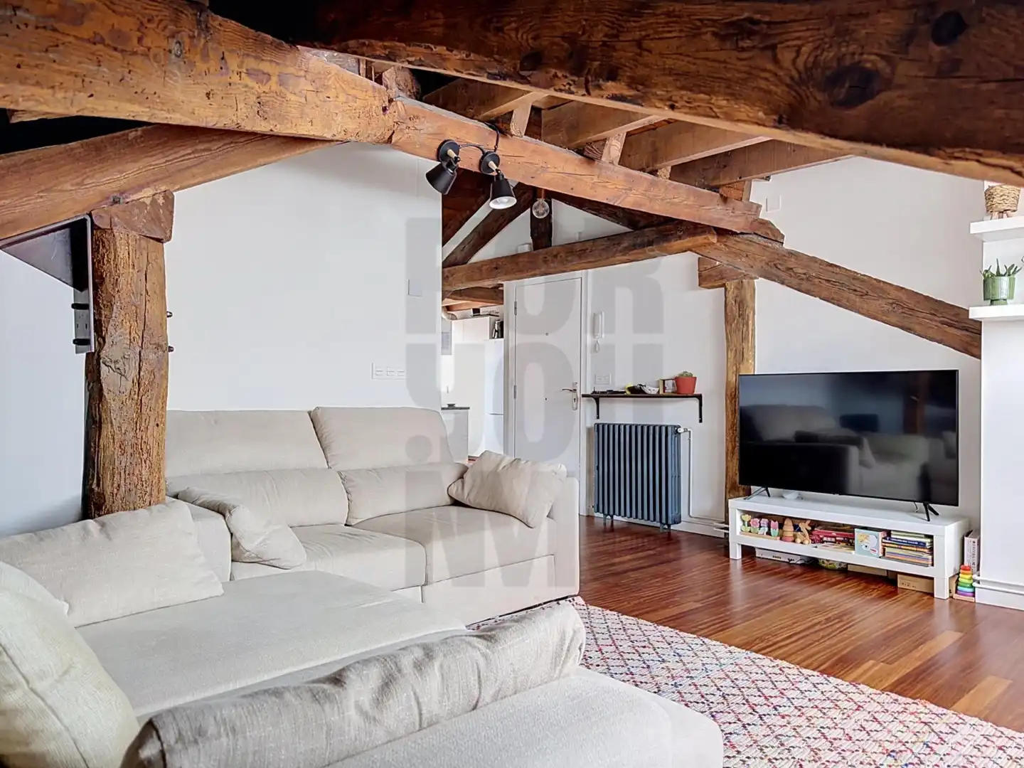 Sala de estar de Piso en venta en Donostia - San Sebastián  con Calefacción