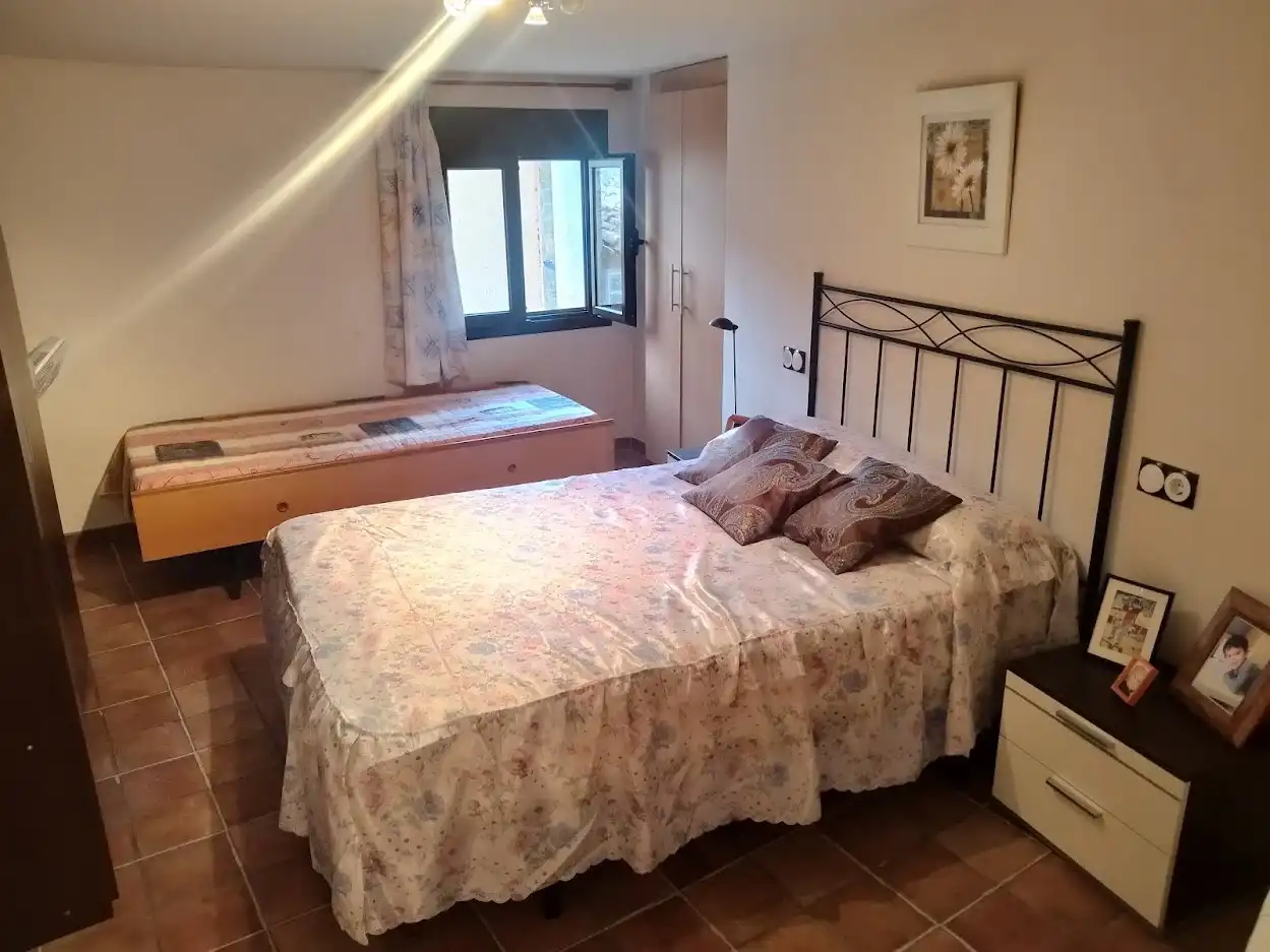 Bedroom of Country homes for sale in Peralta de Calasanz  with Heating, Storage room and Furnished