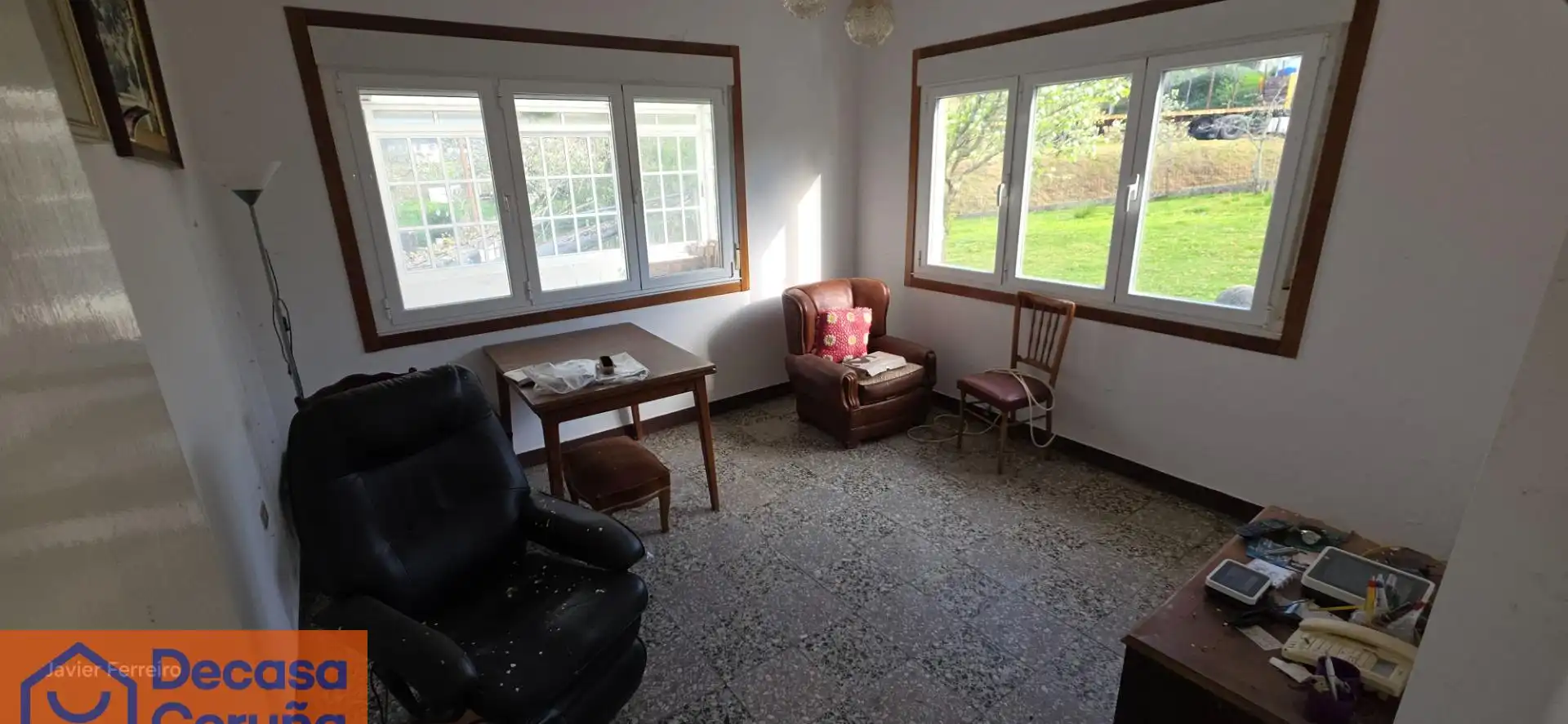 Living room of Houses for sale in Coirós  with Private garden, Storage room and Balcony