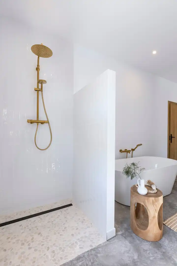 Bathroom of Houses for sale in Jávea / Xàbia  with Air Conditioner, Heating and Private garden
