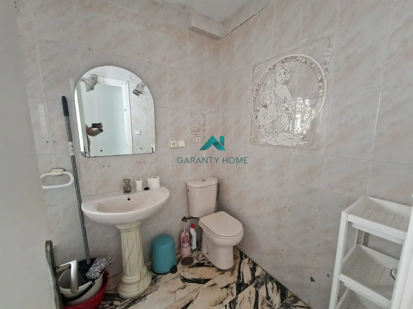 Bathroom of Flat for sale in Jerez de la Frontera  with Air Conditioner, Storage room and Furnished