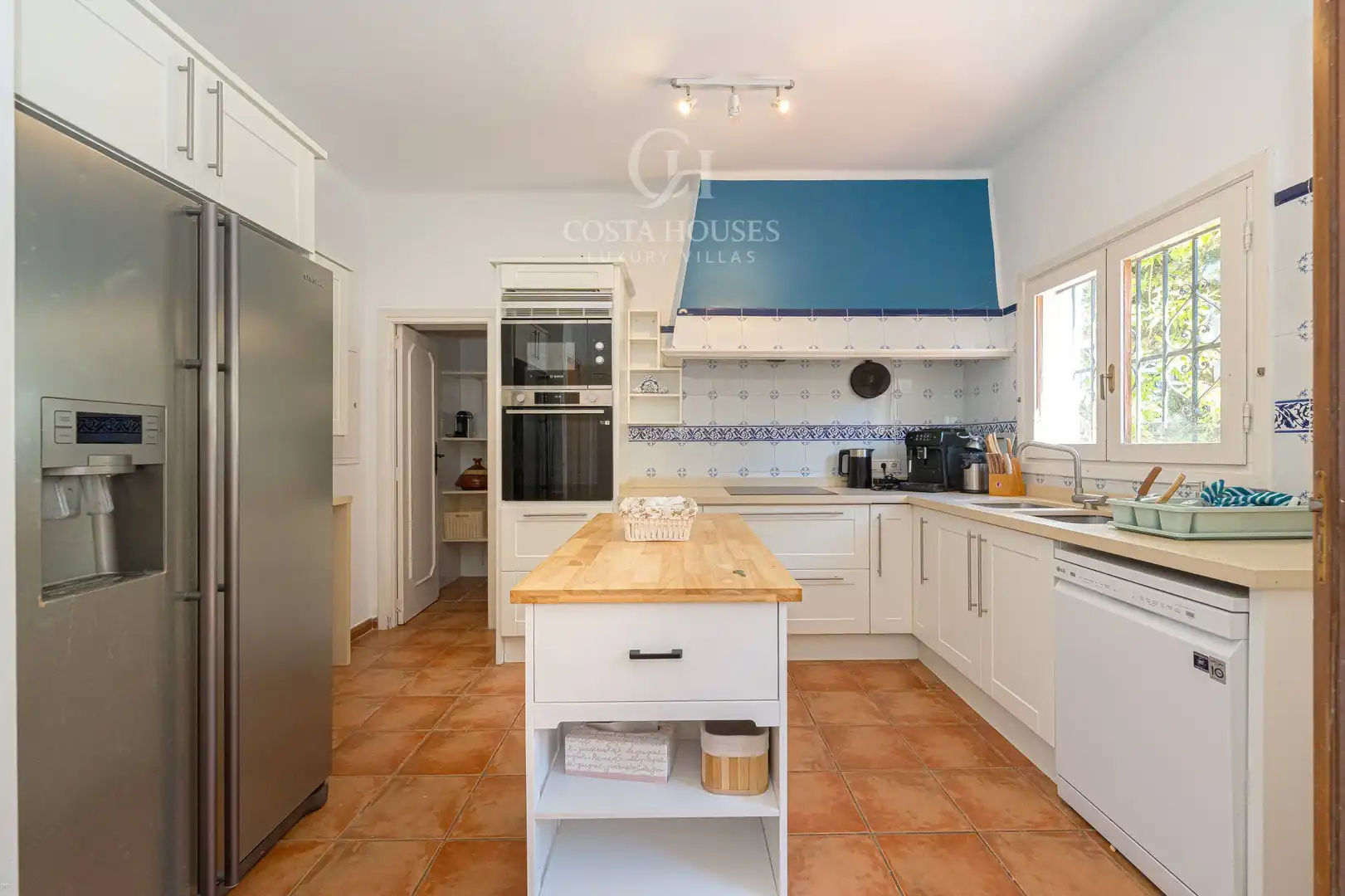 Cocina de Casa o chalet en venta en Moraira con Aire acondicionado, Calefacción y Jardín privado