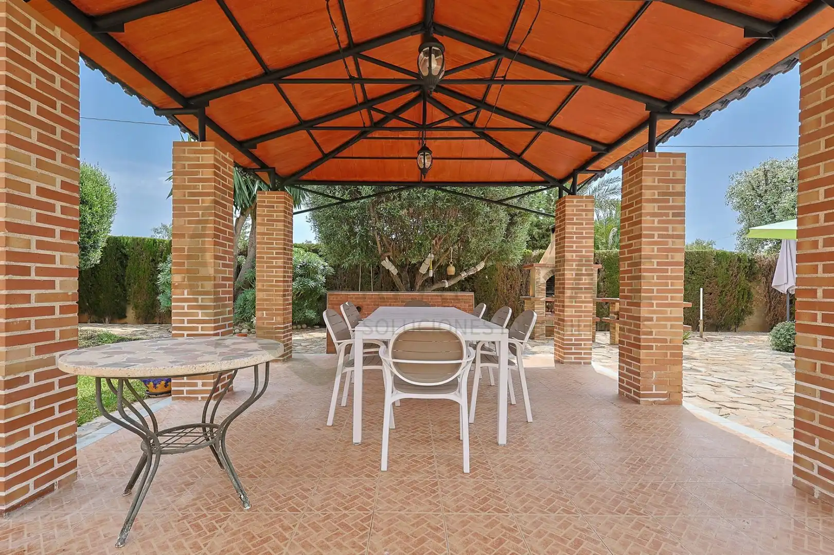 Terrassa de Casa o xalet en venda en Alicante / Alacant amb Aire condicionat, Calefacció i Jardí privat