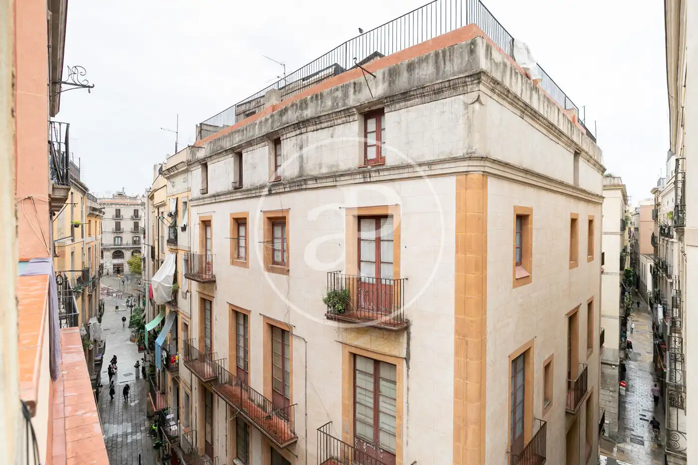 Außenansicht von Wohnung zum Verkauf in Barcelona mit Terrasse