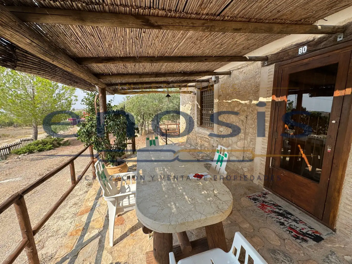 Terrasse von Country house zum Verkauf in Murcia mit Privatgarten, Terrasse und Möbliert
