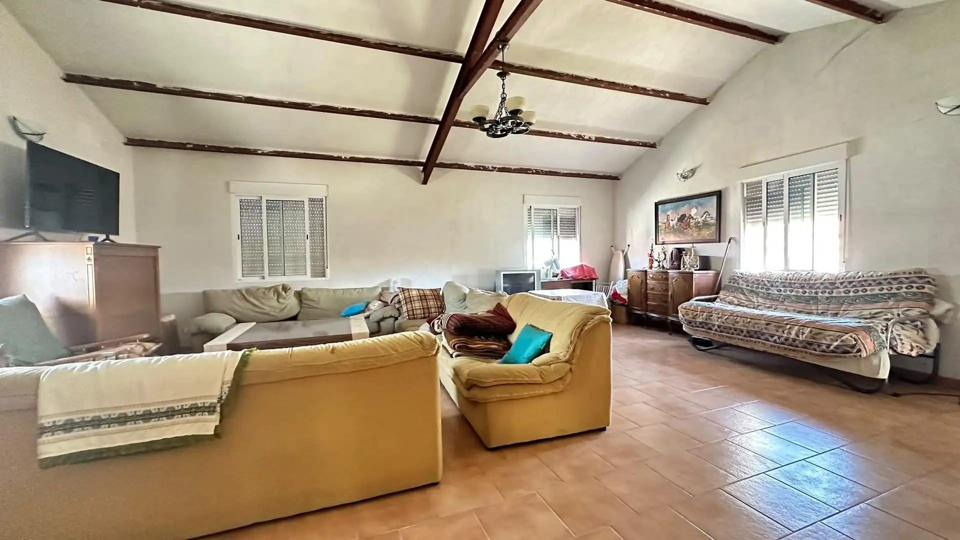 Sala de estar de Casa o chalet en venta en Pinarnegrillo con Calefacción