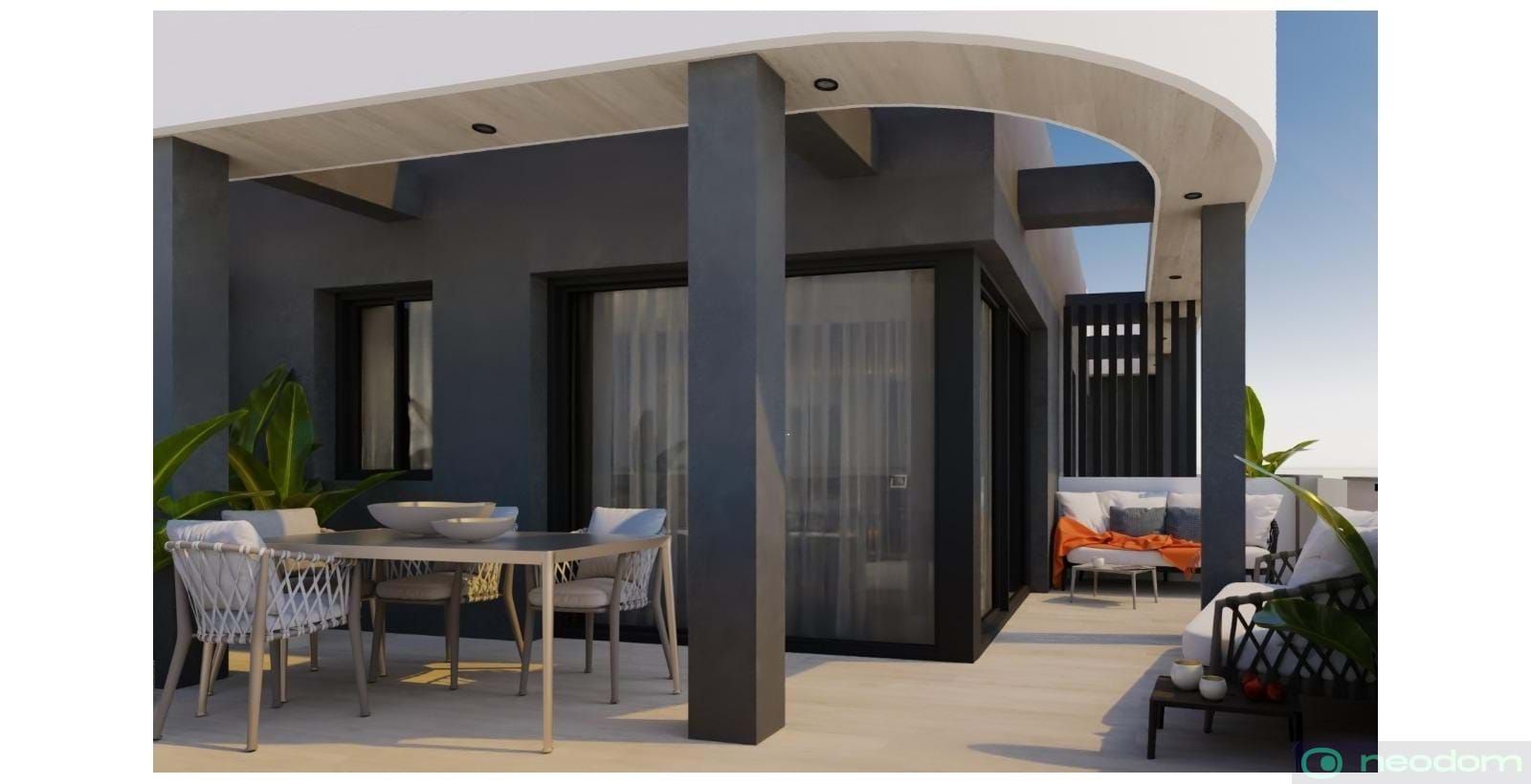 Terraza de Ático en venta en La Nucia con Terraza
