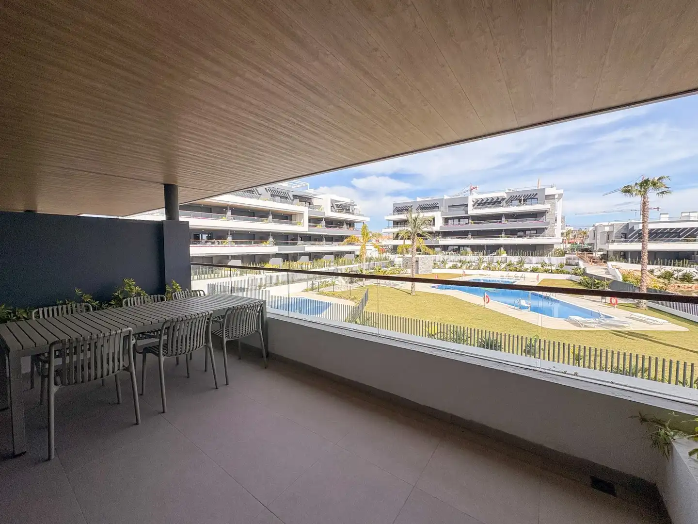 Terraza de Piso de alquiler en Torrevieja con Aire acondicionado, Calefacción y Terraza