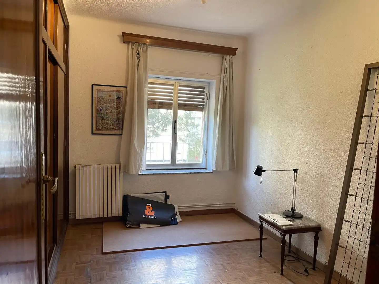 Bedroom of Flat for sale in Madrid  with Air Conditioner and Heating
