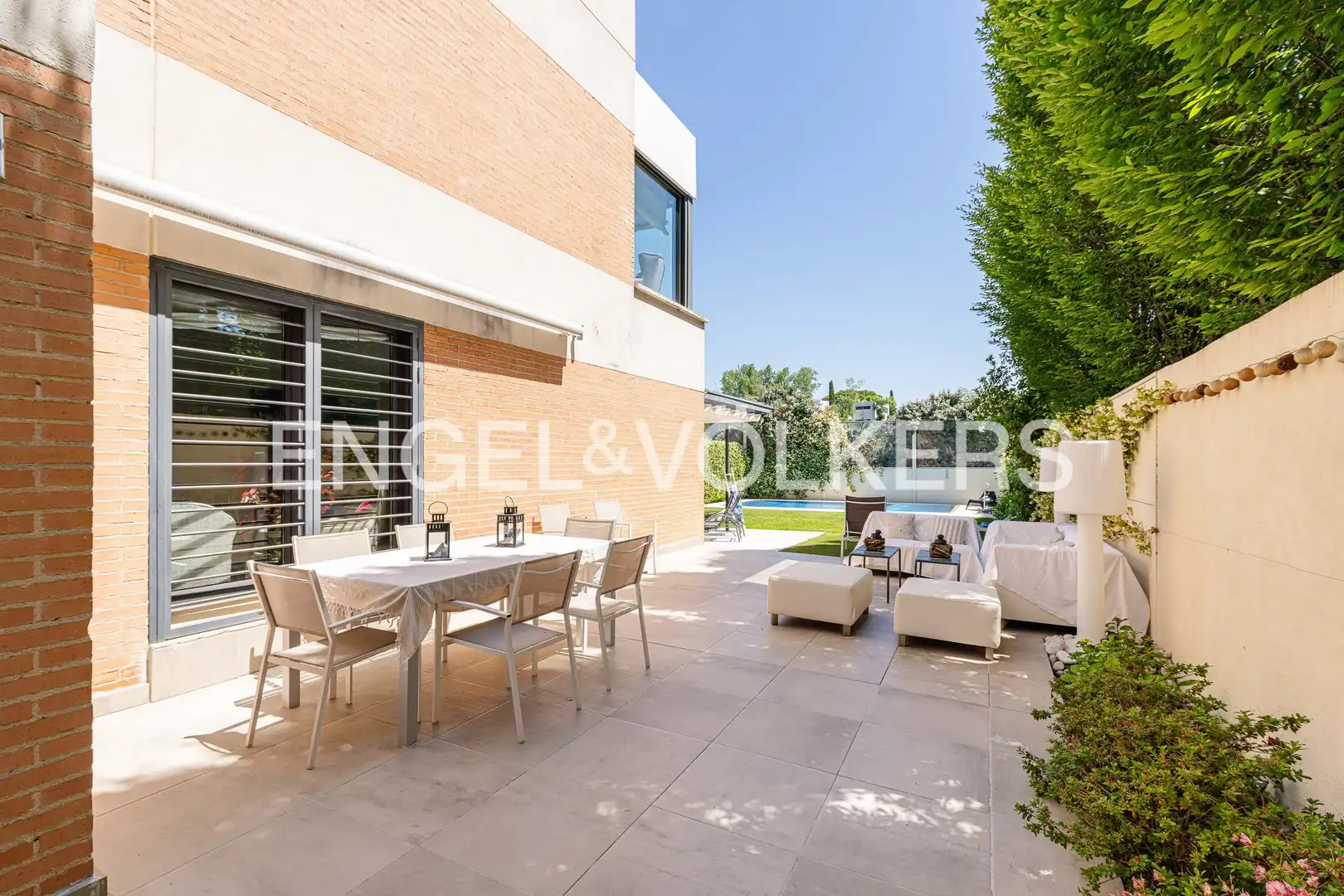 Terraza de Casa o chalet en venta en Madrid con Aire acondicionado, Calefacción y Jardín privado