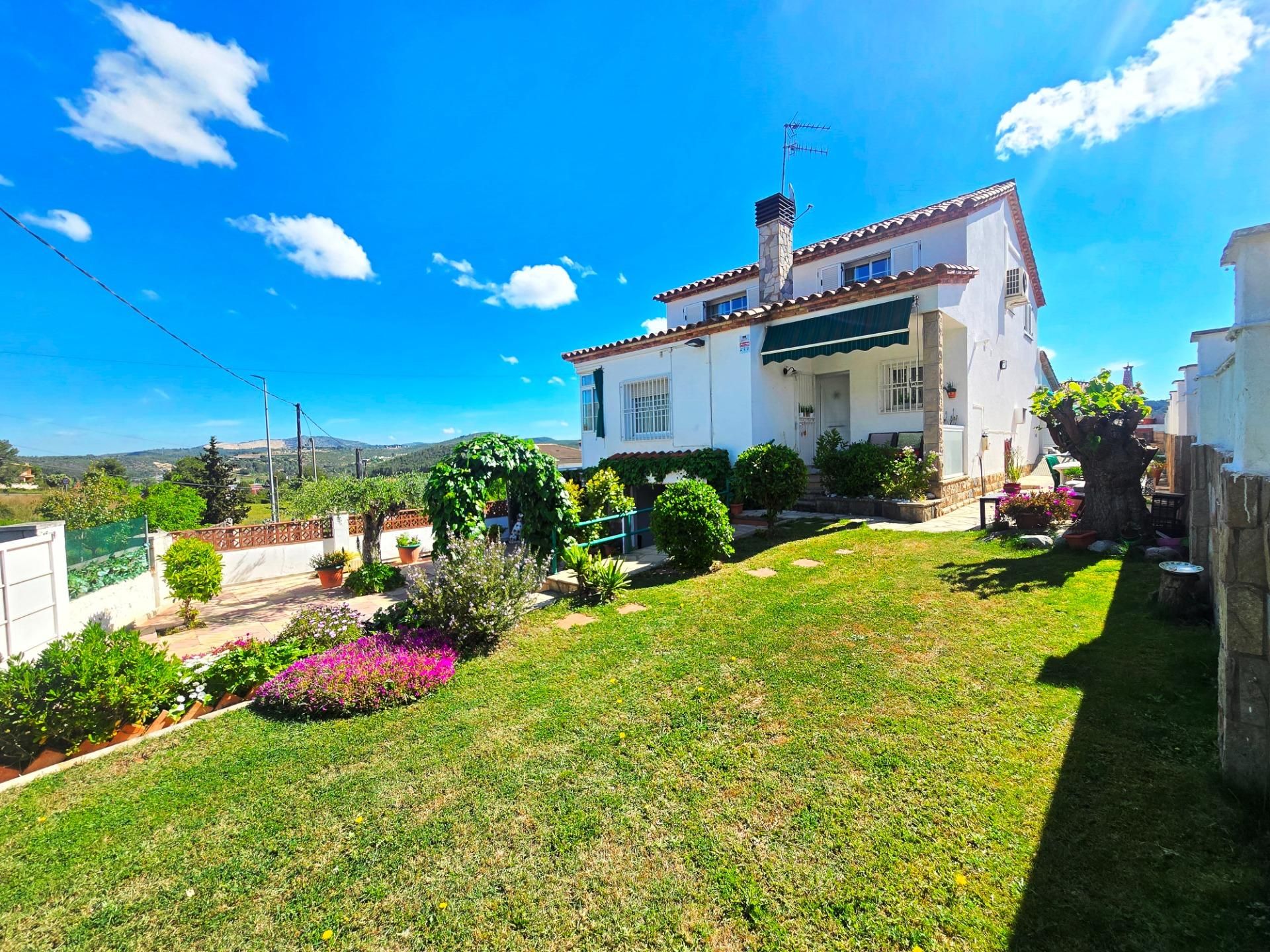 Jardín de Casa o chalet en venta en Canyelles con Aire acondicionado, Jardín privado y Terraza