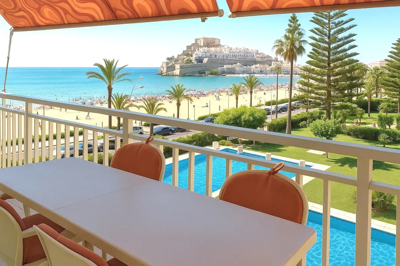 Apartamento con piscina en alquiler en Avinguda del Papa Luna 12, imagen 10