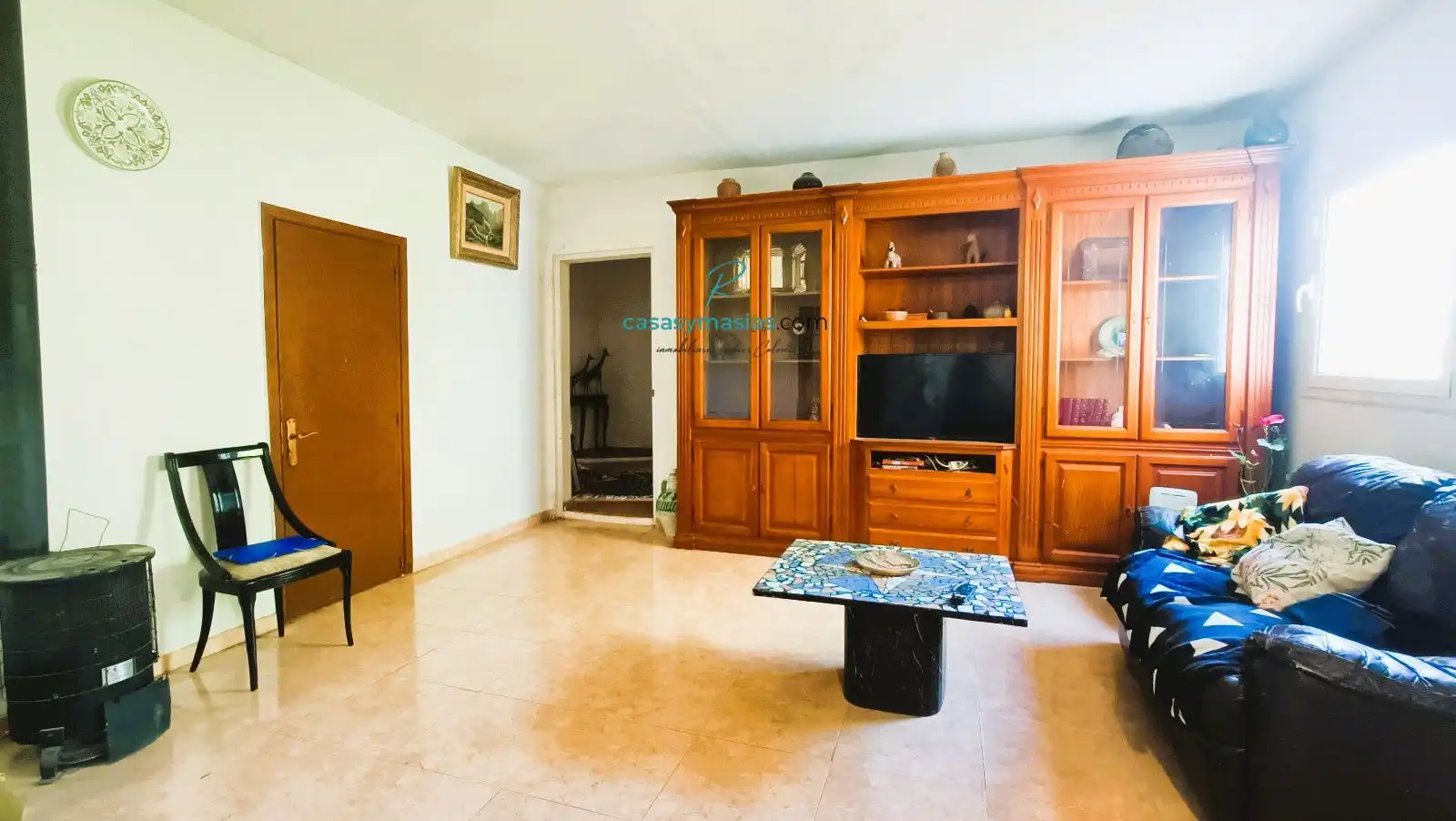 Sala d'estar de Finca rústica en venda en Castellet i la Gornal amb Calefacció, Jardí privat i Alarma