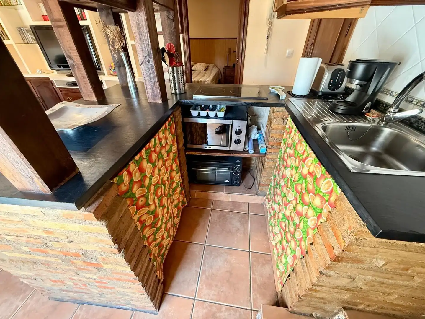 Cuina de Casa o xalet en venda en Badajoz amb Aire condicionat i Traster