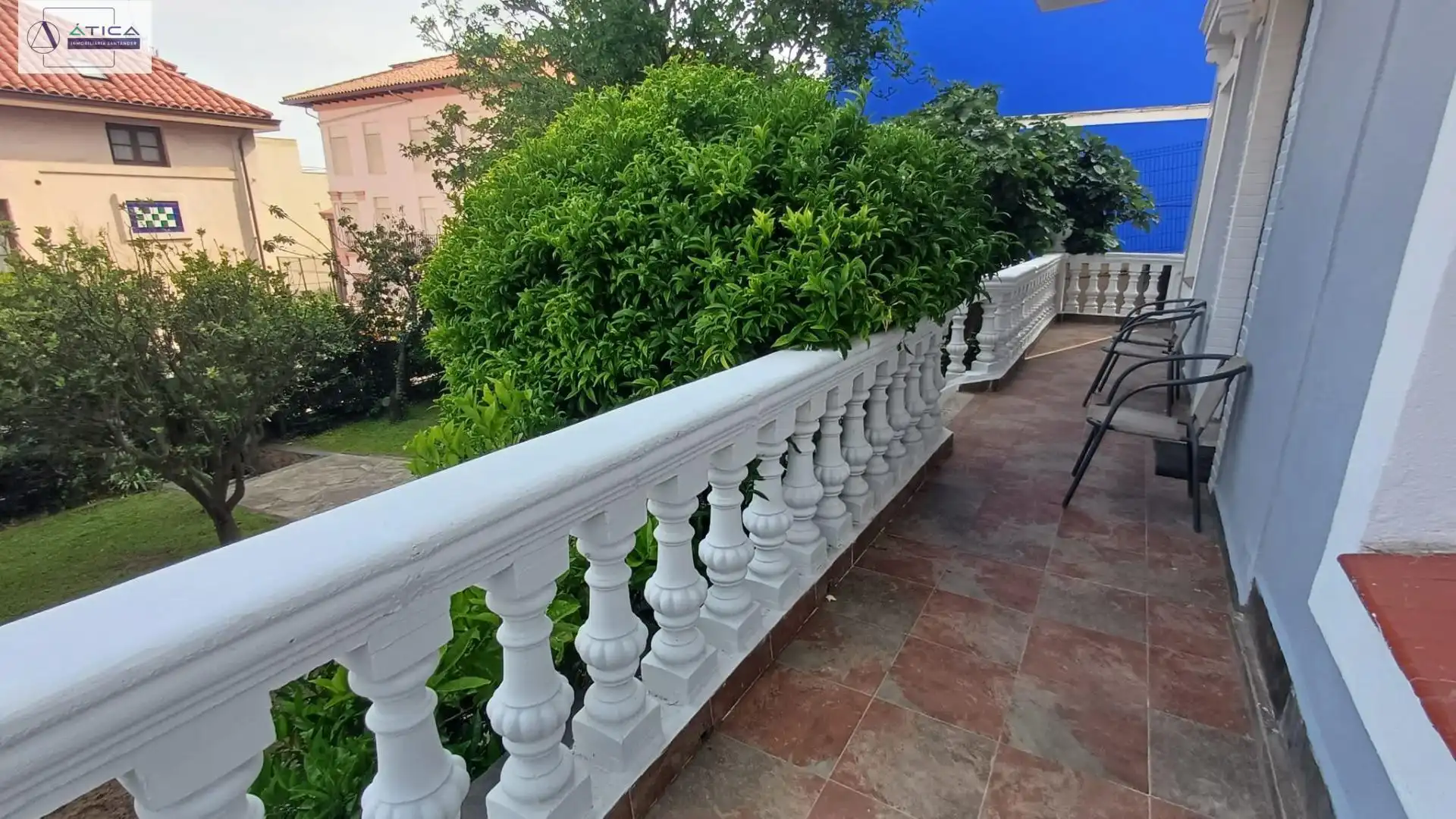 Terrassa de Casa o xalet en venda en Santander amb Jardí privat, Terrassa i Moblat