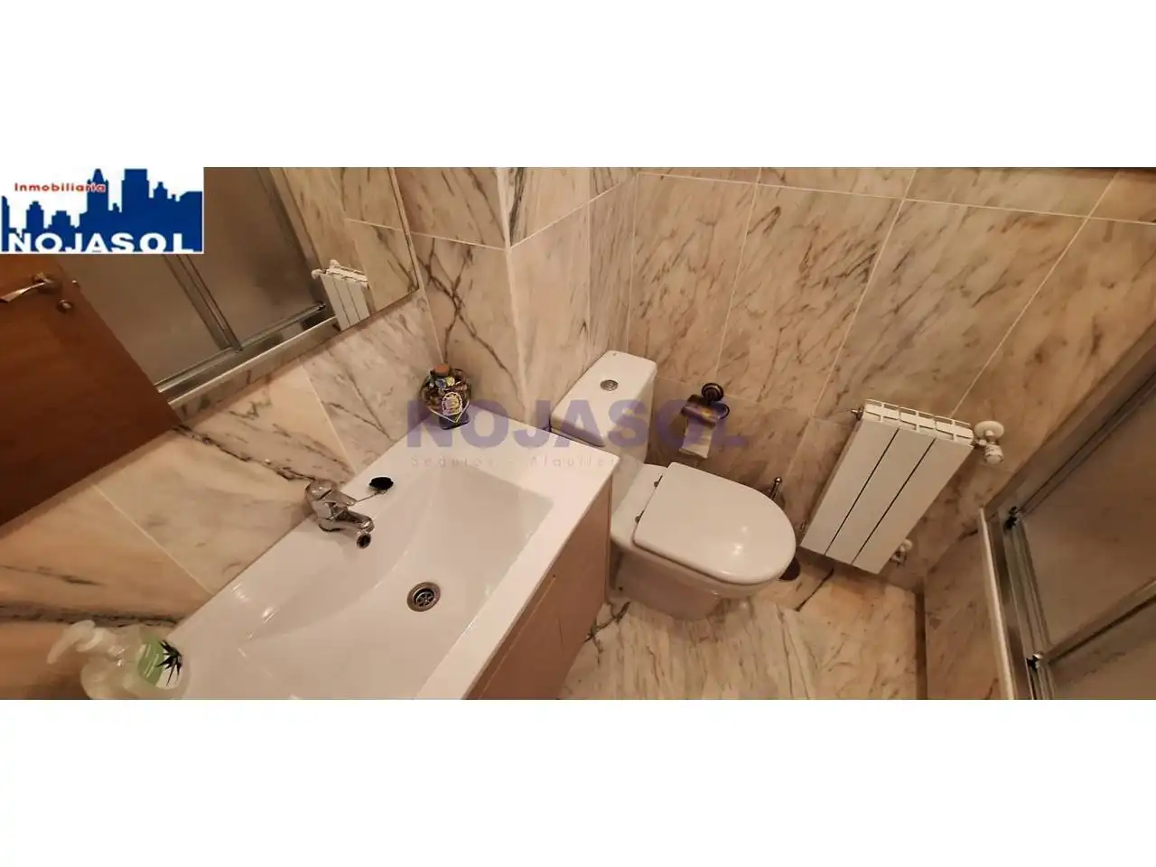 Bathroom of Flat for rent in Noja  with Heating, Terrace and Furnished