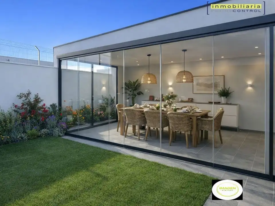 Terrace of Detached homes for sale in Zuera  with Air Conditioner, Heating and Private garden