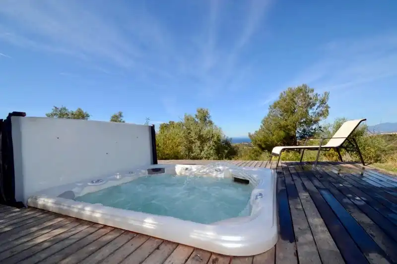 Terrassa de Casa o xalet de lloguer en Marbella amb Aire condicionat, Jardí privat i Terrassa