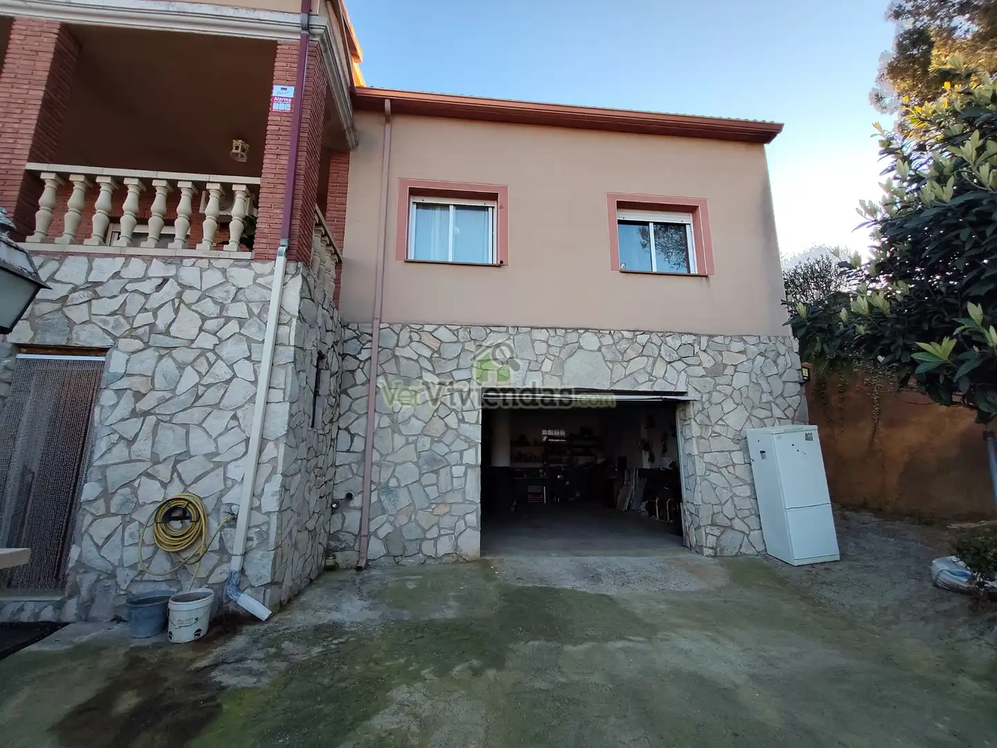 Vista exterior de Casa o xalet en venda en Piera amb Aire condicionat, Calefacció i Jardí privat