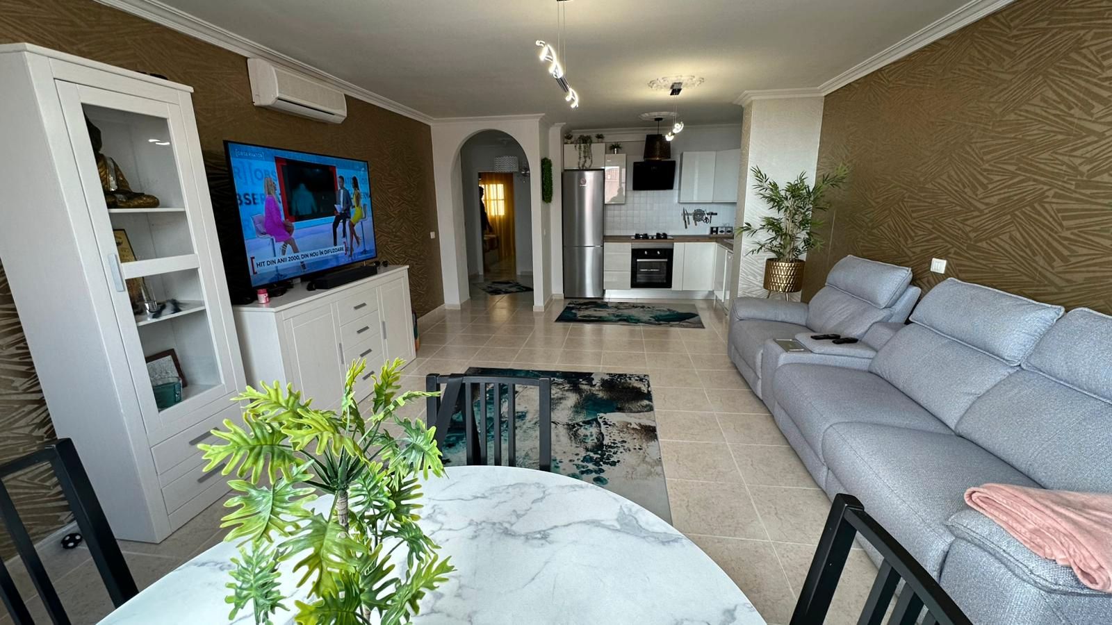 Living room of Flat for sale in Granadilla de Abona  with Air Conditioner, Terrace and Storage room