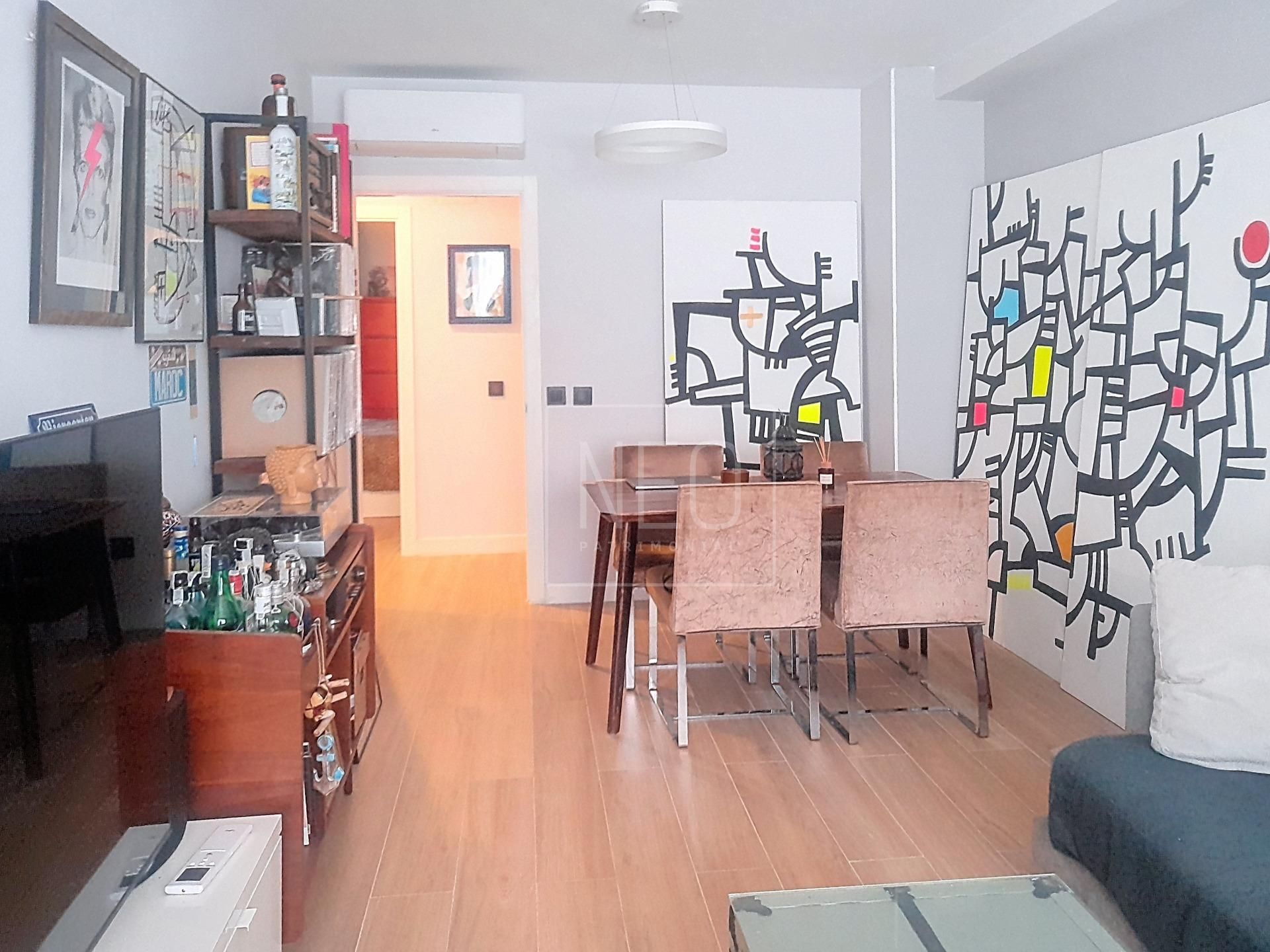 Dining room of Planta baja for sale in  Madrid Capital  with Air Conditioner, Heating and Terrace