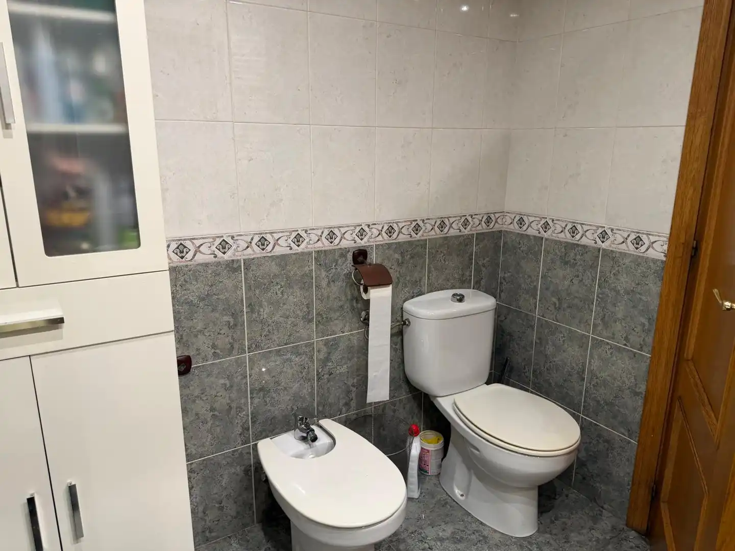 Badezimmer von Maisonette zum Verkauf in Castellón de la Plana / Castelló de la Plana mit Klimaanlage, Heizung und Terrasse