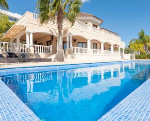 Swimming pool of House or chalet for sale in Benissa  with Air Conditioner, Heating and Private garden