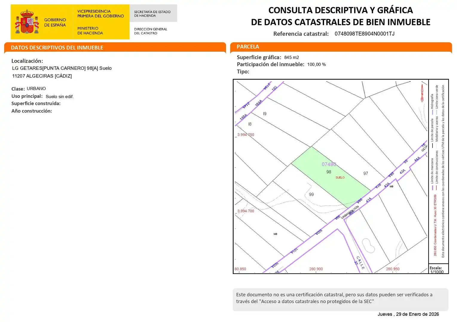 Residential land for sale in San García, imagen 4